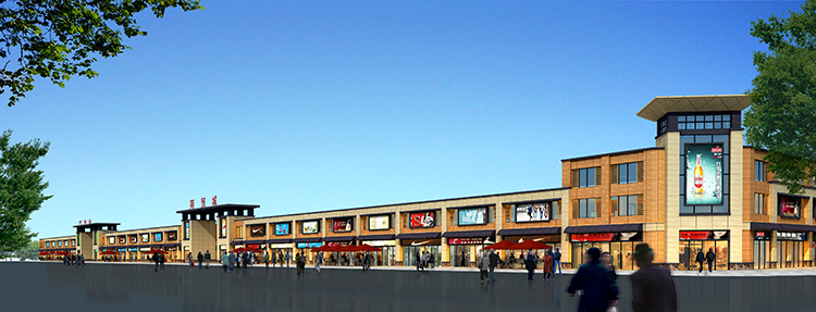 郭里商貿城效果圖